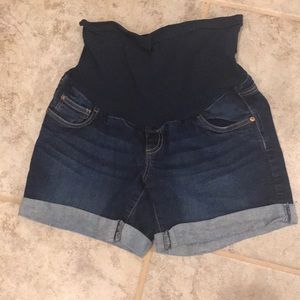 Indigo Blue Maternity shorts